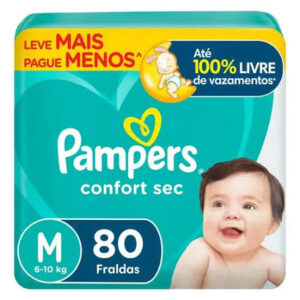 Fralda Pampers M